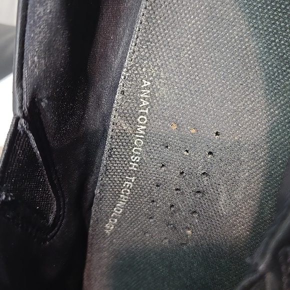 Fitflop Women RallyLeather Platform Black Cush Slip-On Shoes Sneakers Shoes Sz 7 - Picture 14 of 14